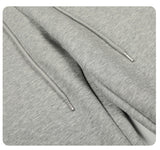 DAXUEN light grey wide-leg curved silhouette pants
