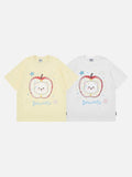 DAXUEN Graphic t-shirt featuring an apple and bear design