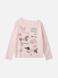 DAXUEN Dachshund graphic long sleeve top