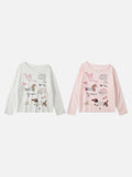 DAXUEN Dachshund graphic long sleeve top