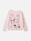 DAXUEN Dachshund graphic long sleeve top