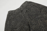 DAXUEN dark grey leopard print wide-leg pants