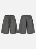 DAXUEN Dark grey loose-fit athletic shorts with pockets