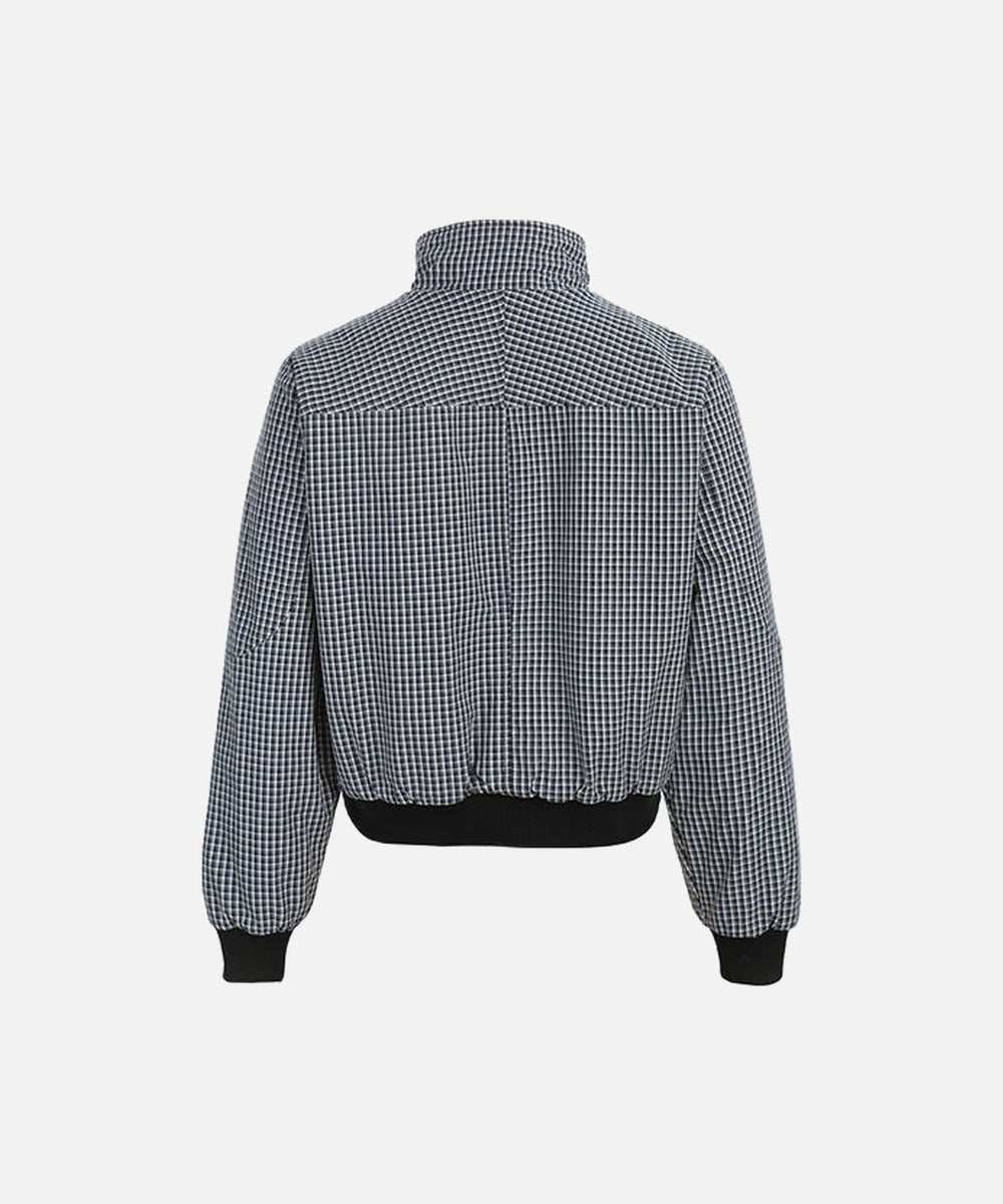 DAXUEN Deconstructed bomber jacket with ribbed cuffs and collar
