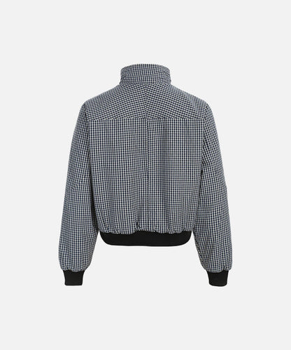 DAXUEN Deconstructed bomber jacket with ribbed cuffs and collar