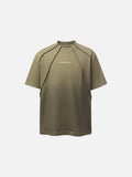 DAXUEN Short-sleeve oversized mock neck t-shirt
