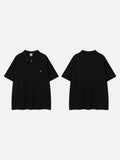 DAXUEN Deconstructed polo shirt with pocket