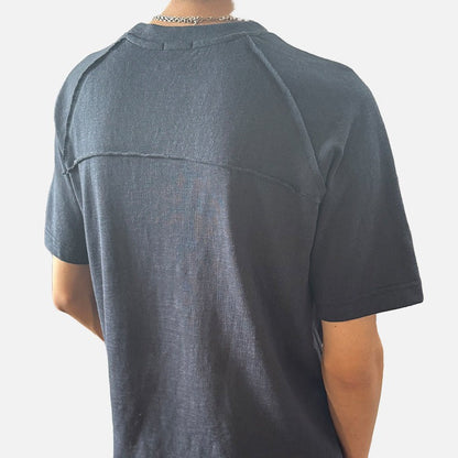 DAXUEN Deconstructed seam short sleeve t-shirt