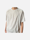 DAXUEN Deconstructed seam short sleeve t-shirt