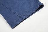 DAXUEN deep blue oversized barrel-leg pants