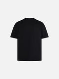 DAXUEN Oversized graphic print black and cream t-shirt