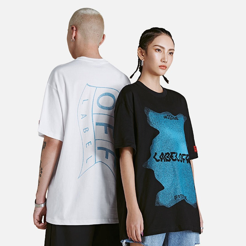 DAXUEN Oversized short-sleeve t-shirt with graphic design