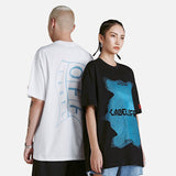 DAXUEN Oversized short-sleeve t-shirt with graphic design