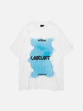 DAXUEN Oversized short-sleeve t-shirt with graphic design