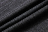 DAXUEN dark grey two-tone distressed baggy jeans