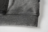 Distressed Acid-Wash Oversized Hoodie