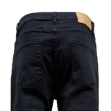 DAXUEN black distressed bootcut denim jeans