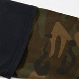 DAXUEN black distressed graphic layered t-shirt