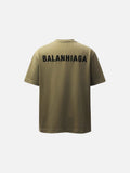 DAXUEN Distressed oversized short-sleeved t-shirt