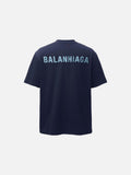 DAXUEN Distressed oversized short-sleeved t-shirt