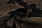 DAXUEN grey camouflage distressed graphic long-sleeve tee