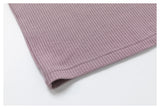 DAXUEN light purple oversized distressed camouflage graphic polo shirt