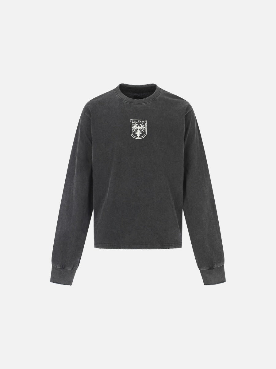 Distressed Eagle Graphic Sweatshirt