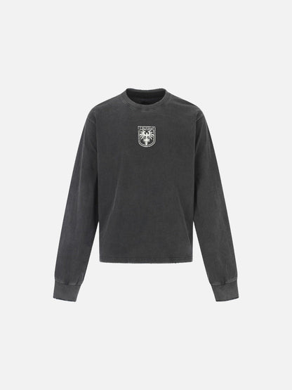 Distressed Eagle Graphic Sweatshirt