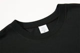 DAXUEN black oversized distressed face graphic tank