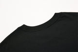 DAXUEN black oversized distressed face graphic tank