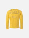 Distressed Face Graphic Long Sleeve T-Shirt