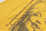 Distressed Face Graphic Long Sleeve T-Shirt