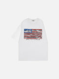 DAXUEN Loose-fit short-sleeved T-shirt with graphic design