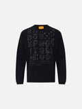 DAXUEN white distressed gothic graphic long-sleeve t-shirt