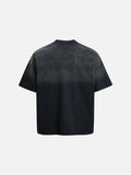 DAXUEN faded reddish-brown oversized musician graphic tee