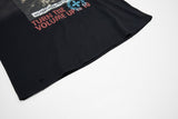 DAXUEN faded reddish-brown oversized musician graphic tee