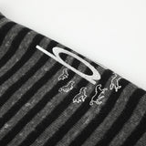 Striped Distressed Graphic Hoodie