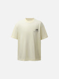 DAXUEN Distressed graphic loose-fit T-shirt