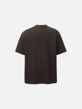 DAXUEN Distressed graphic loose-fit T-shirt