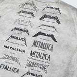 DAXUEN washed grey oversized distressed graphic tee