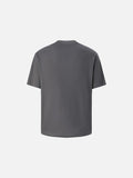 DAXUEN Distressed graphic oversized short-sleeved T-shirt