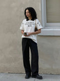 DAXUEN Distressed graphic polo shirt with unique designs — model photo