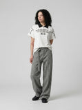 DAXUEN Distressed graphic polo shirt with unique designs — model photo