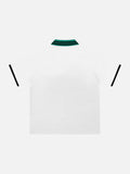 DAXUEN Short-sleeved polo shirt with graphic print