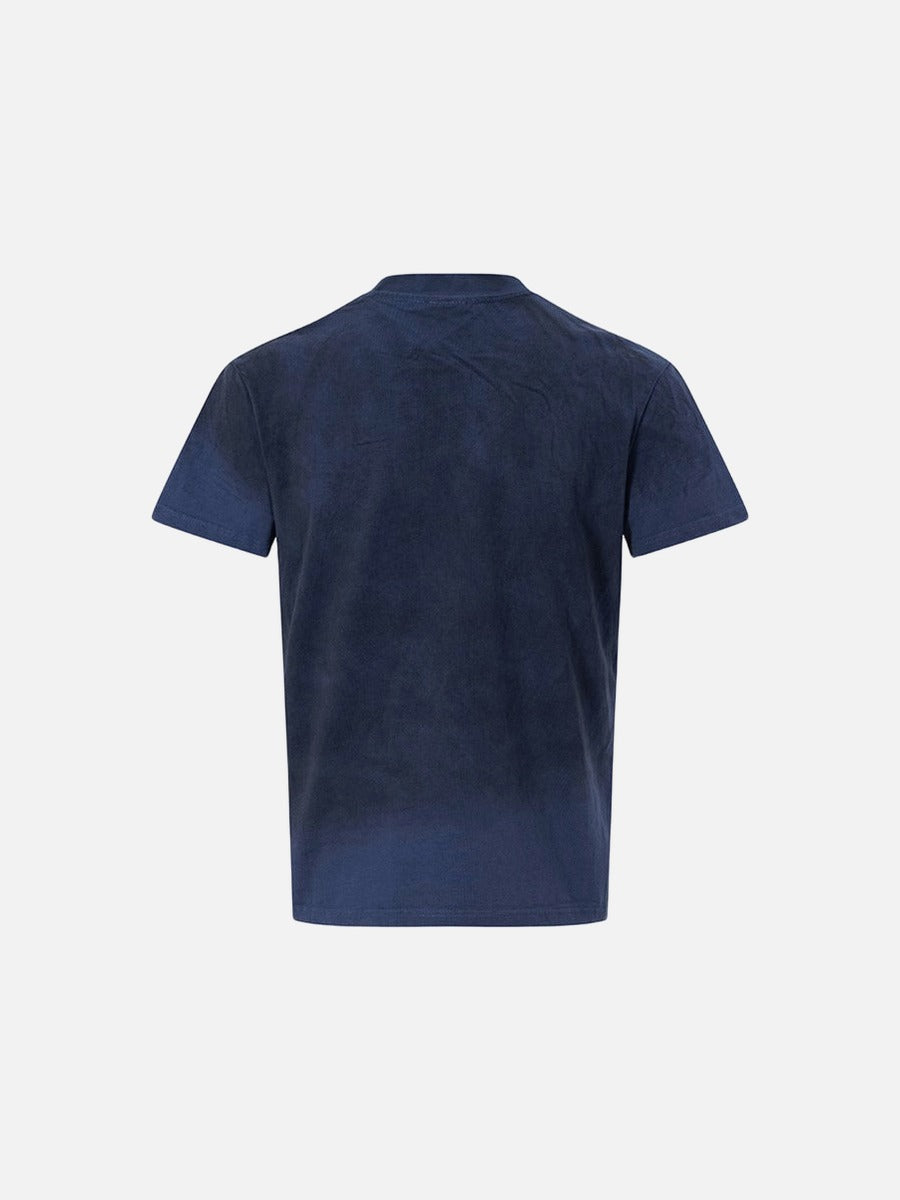 DAXUEN Distressed graphic print crew neck t-shirt