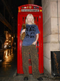 DAXUEN Distressed Graphic Print Crew Neck T-Shirt | DAXUEN — model photo