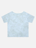 DAXUEN Distressed graphic short-sleeve t-shirt with star graphics