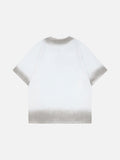 DAXUEN Distressed oversized short-sleeved graphic T-shirt