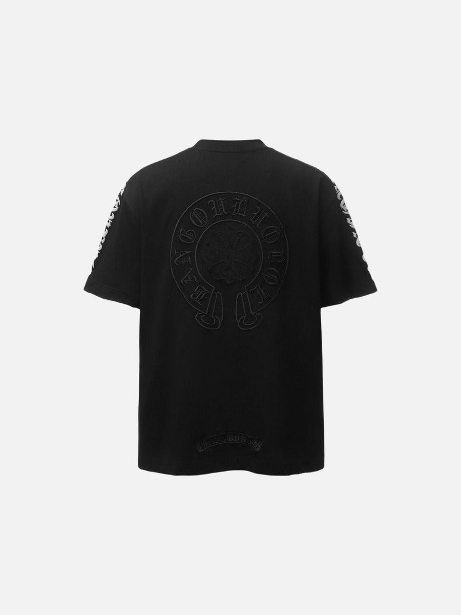 DAXUEN Distressed short-sleeved graphic t-shirt