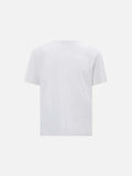 DAXUEN Oversized short-sleeved T-shirt with distressed graphic print
